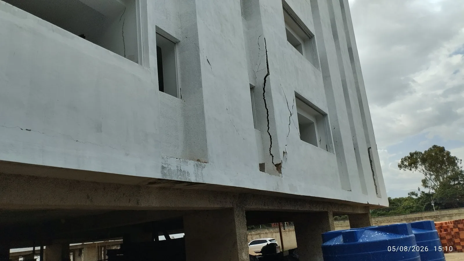 Registro de daños en edificación existente